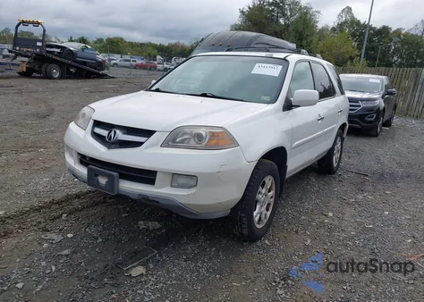 2005 Acura Mdx z USA, uszkodzony, nr VIN 2HNYD18875H527859